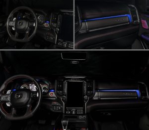 RAM RAM Interior Ambient Lighting Kit - ORACLE Lighting - ColorSHIFT RGB - RGB - `19-`24 RAM RAM Interior Ambient Lighting Kit - ORACLE Lighting - ColorSHIFT RGB - RGB - `19-`24